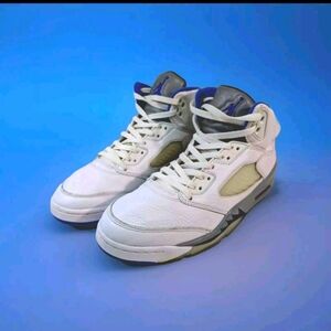 Air Jordan 5 Retro White Stealth Sz 10 Style DD0587-140 2020 Clean Crisp